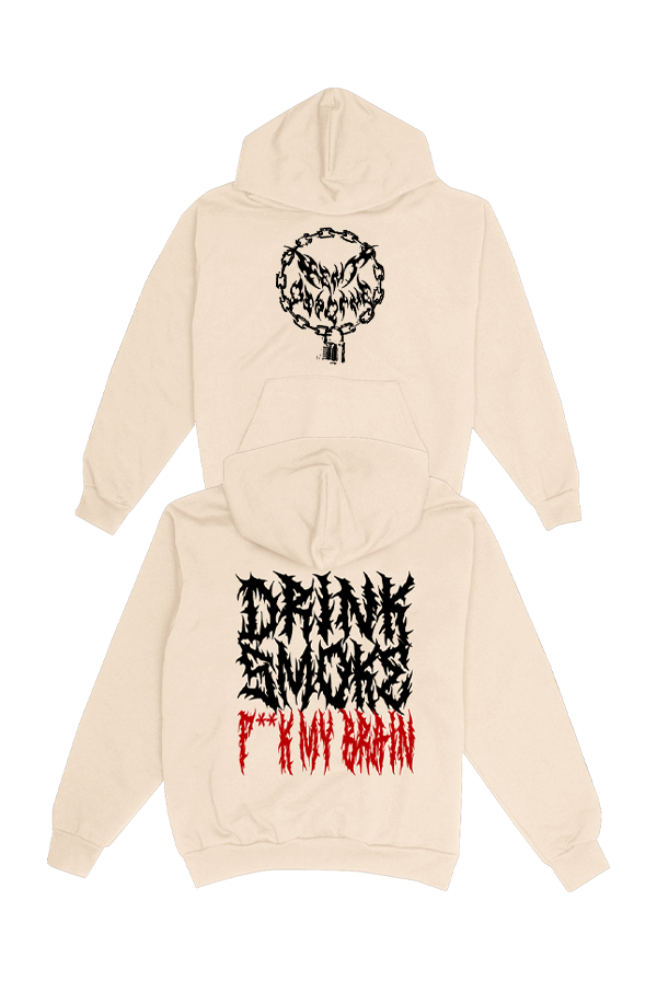 Drink Smoke Hoodie (Natural)